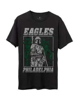 Eagles Star Wars Boba Fett Showdown Fan Tee