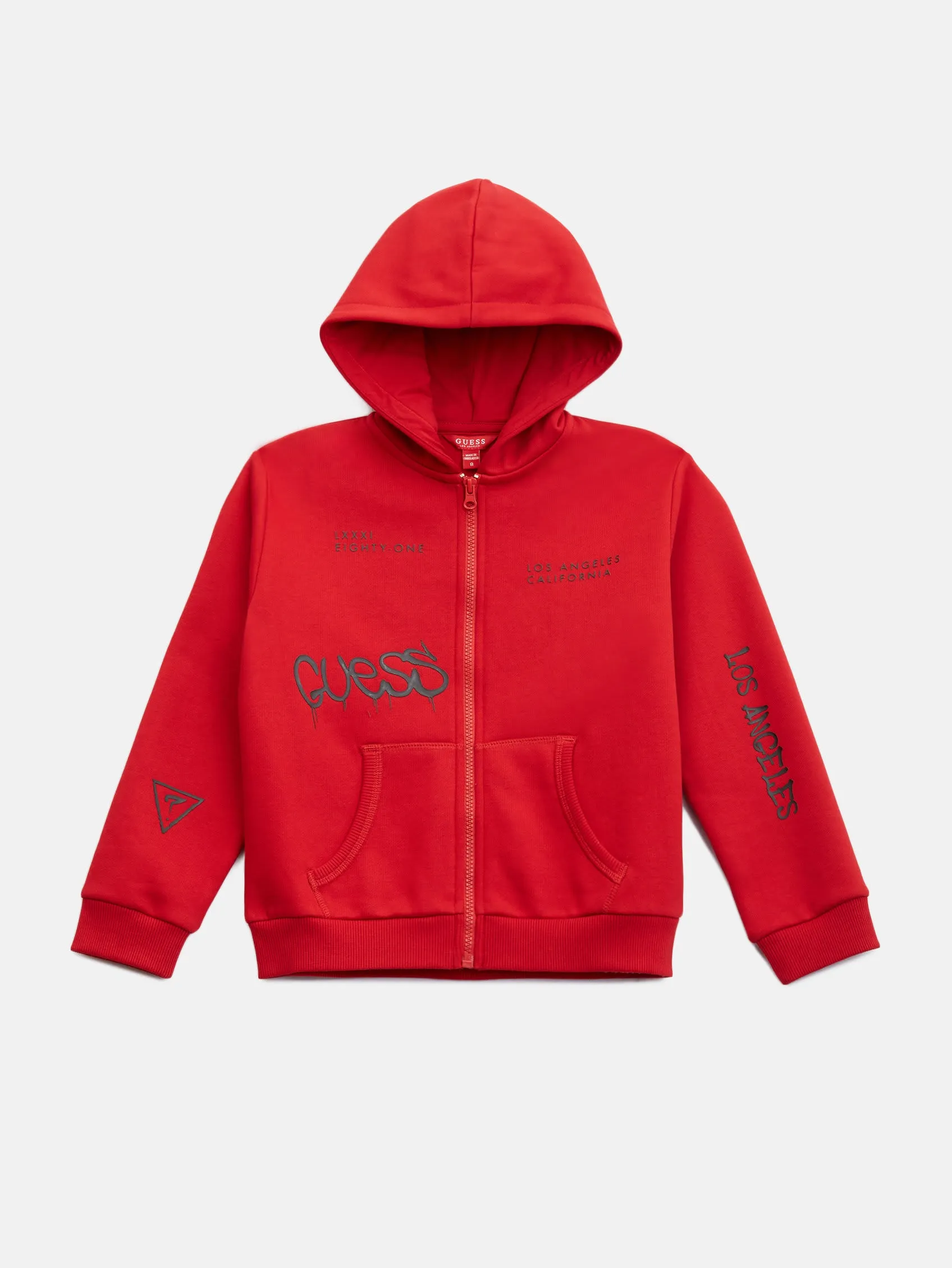 Eco Fox Graffiti Active Fleece Jacket (7-16)