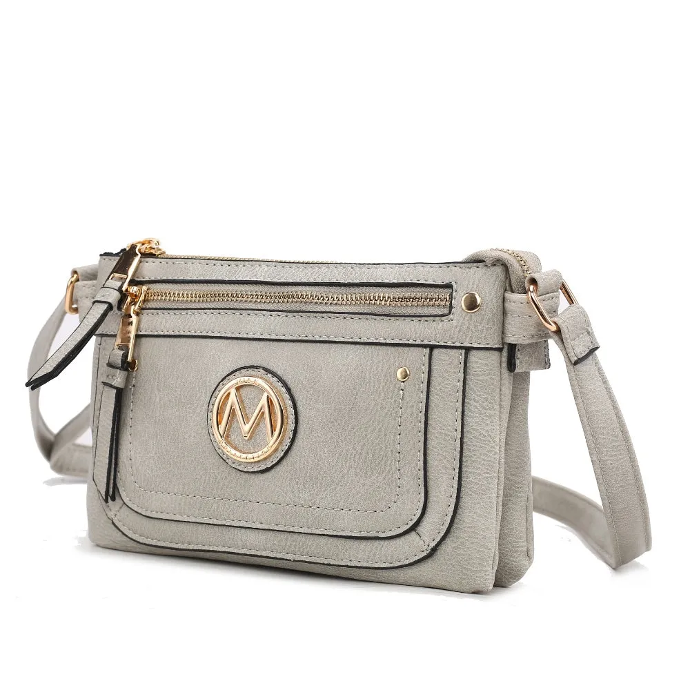 Elaina Multi Pocket Crossbody Handbag