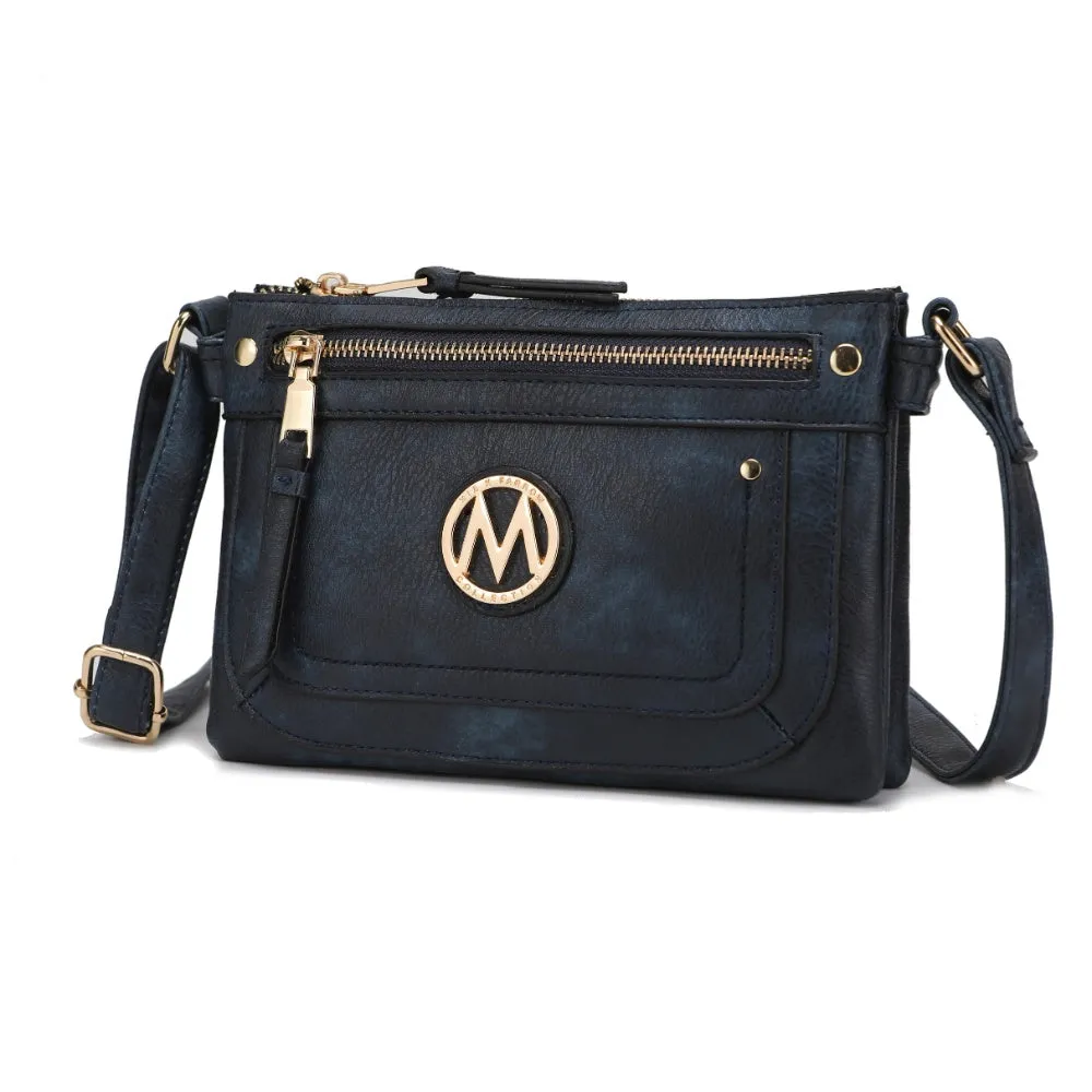 Elaina Multi Pocket Crossbody Handbag