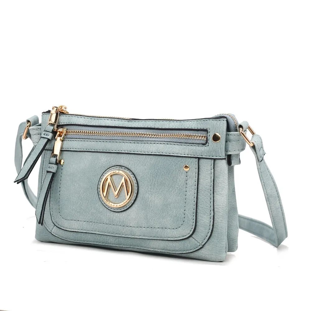 Elaina Multi Pocket Crossbody Handbag