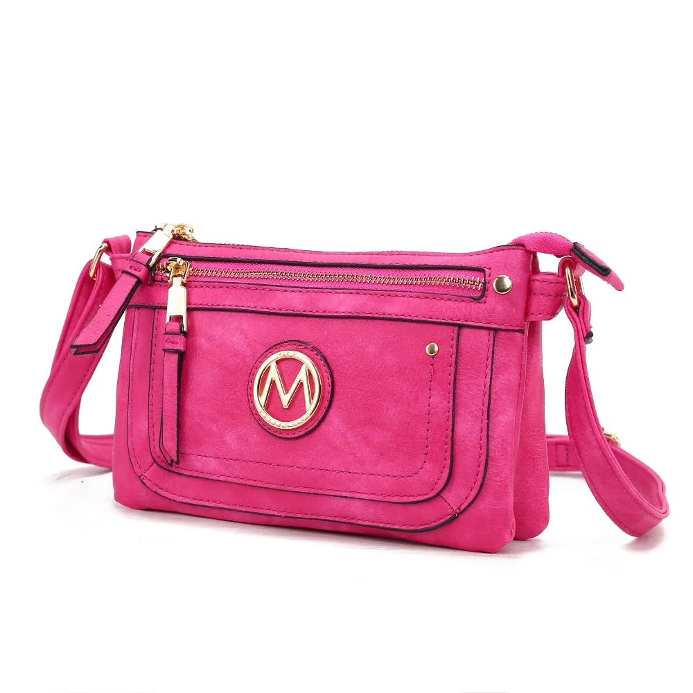 Elaina Multi Pocket Crossbody Handbag