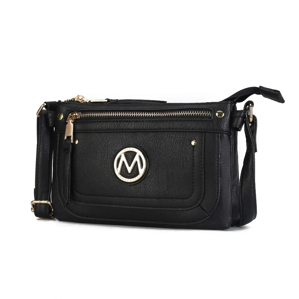 Elaina Multi Pocket Crossbody Handbag