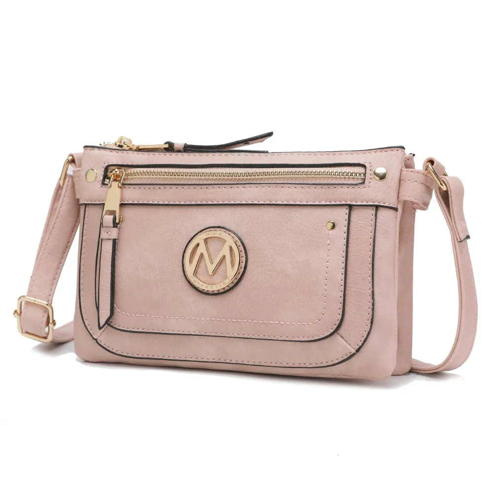 Elaina Multi Pocket Crossbody Handbag