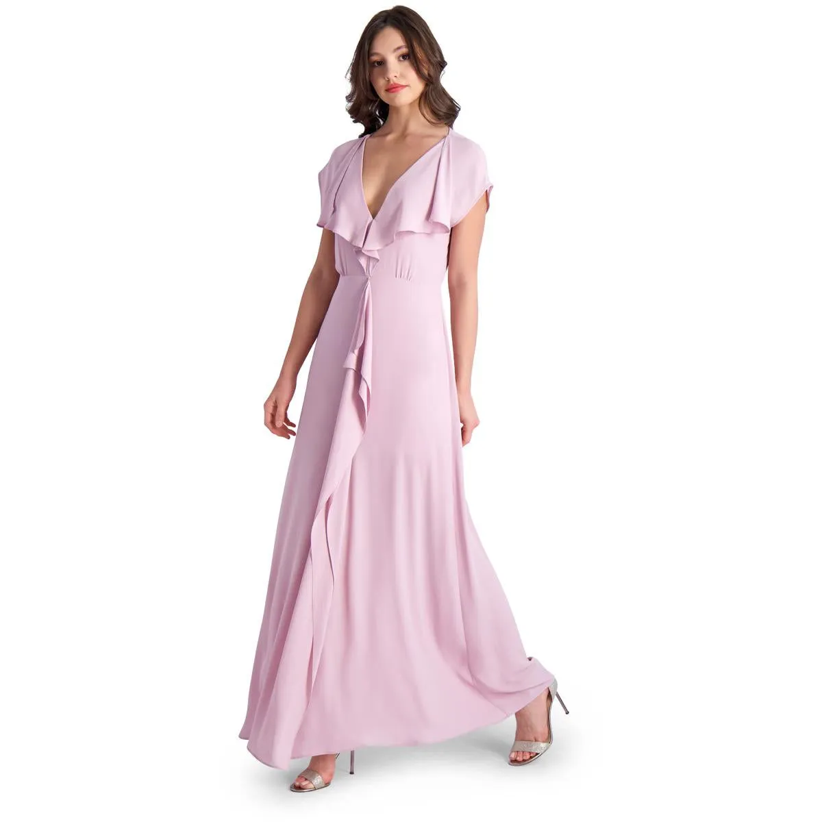 Evette Womens Bridesmaid Formal Evening Dress