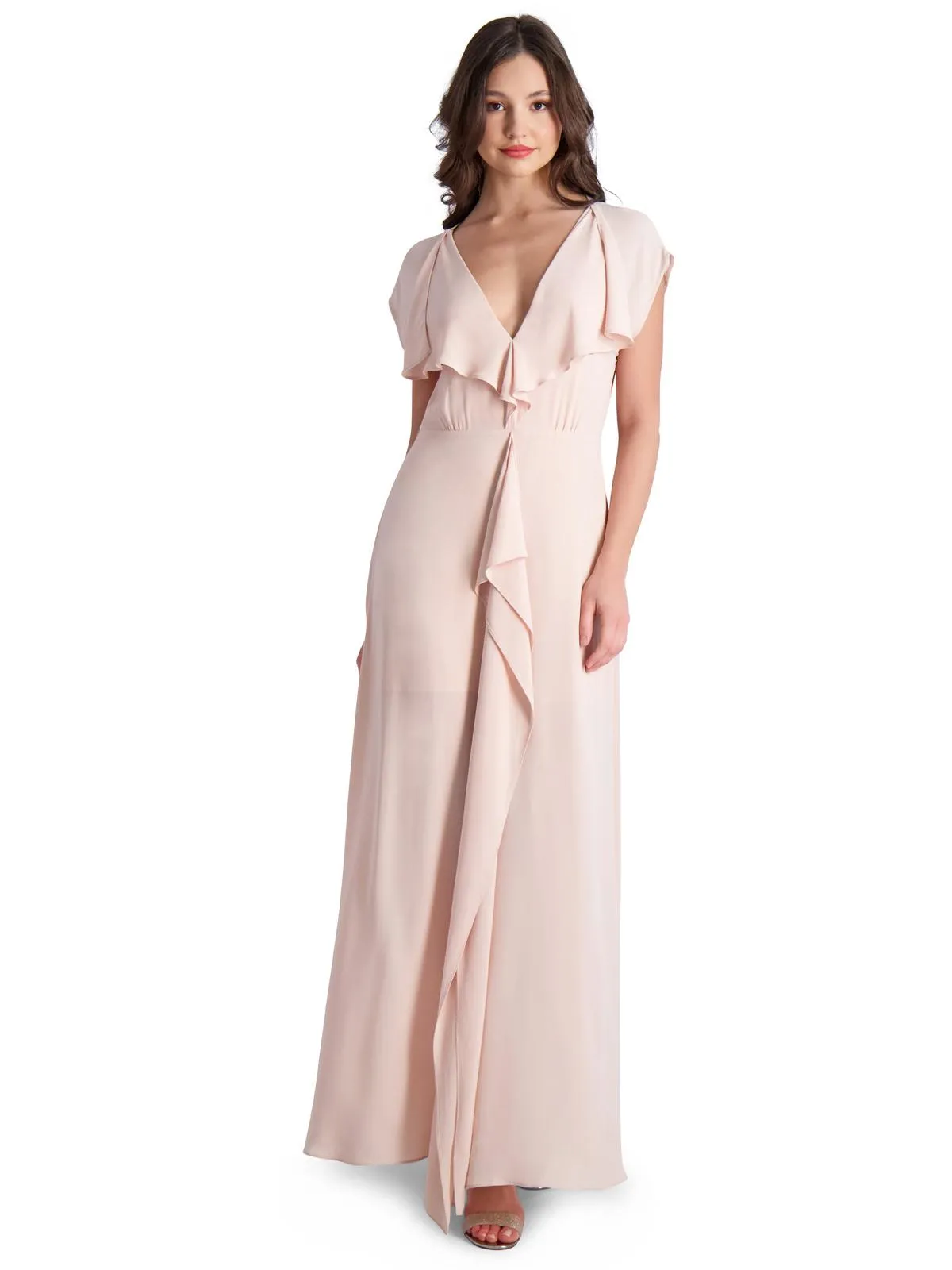 Evette Womens Bridesmaid Formal Evening Dress