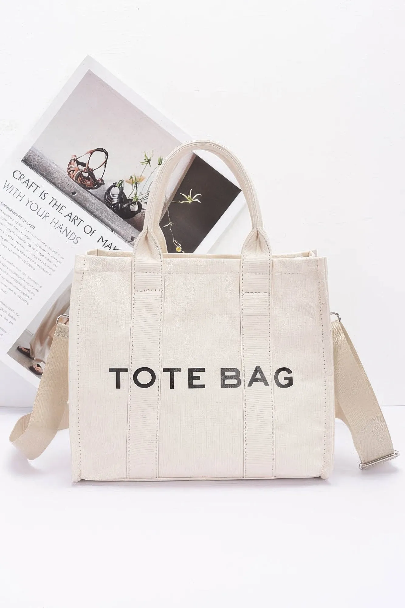 FASHNZFAB Women's Cotton Canvas Tote Bag