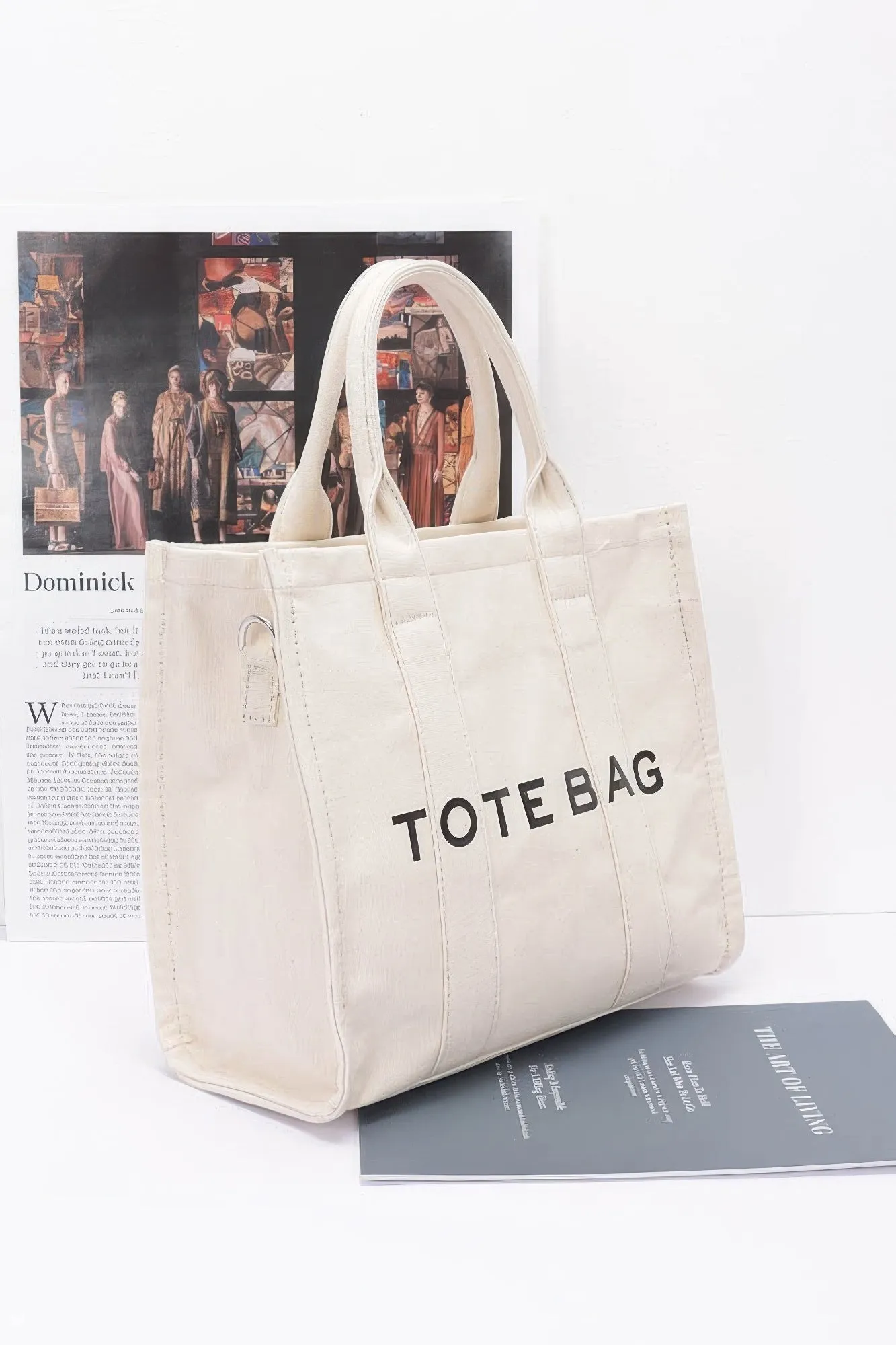 FASHNZFAB Women's Cotton Canvas Tote Bag