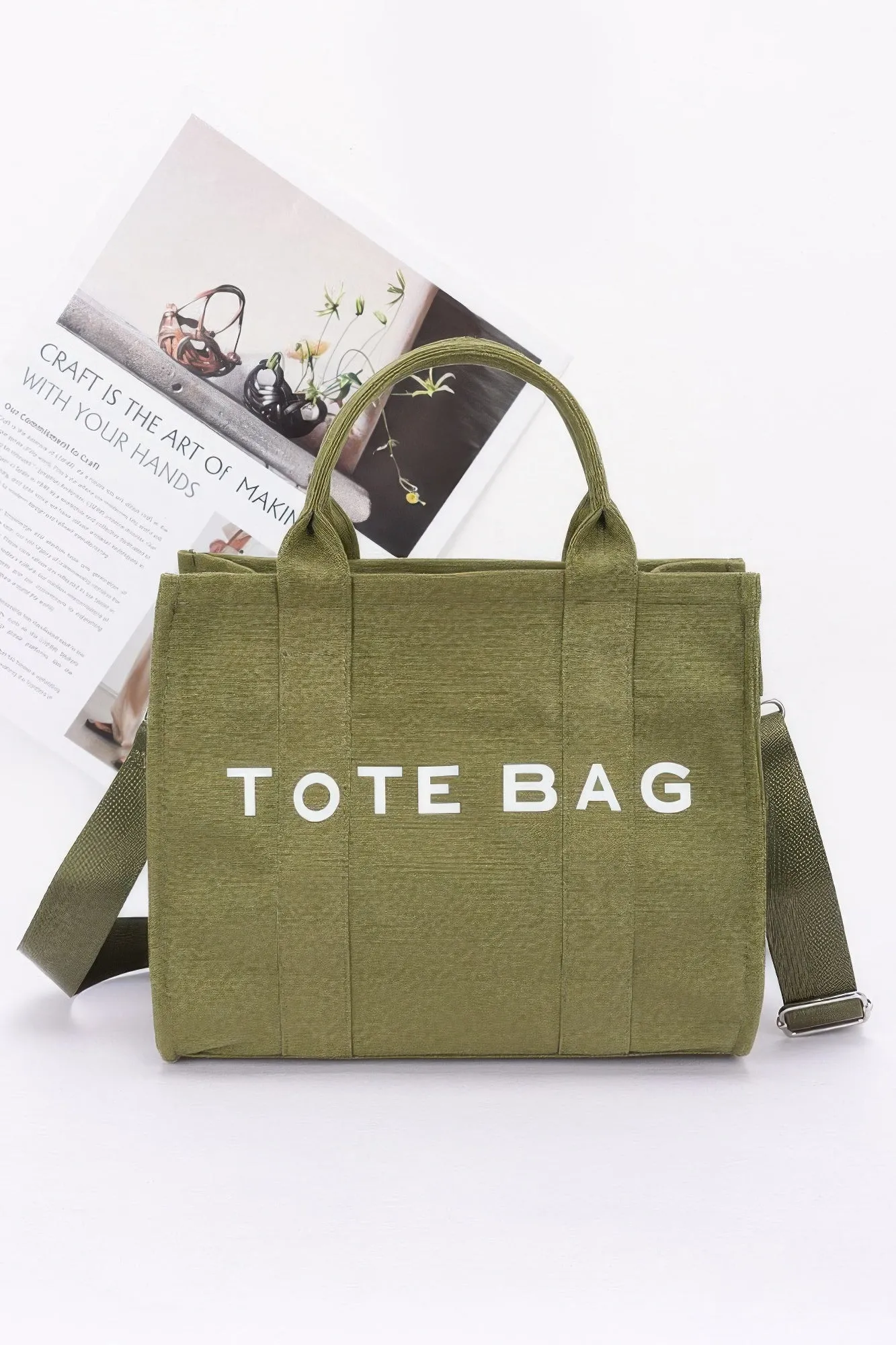 FASHNZFAB Women's Cotton Canvas Tote Bag