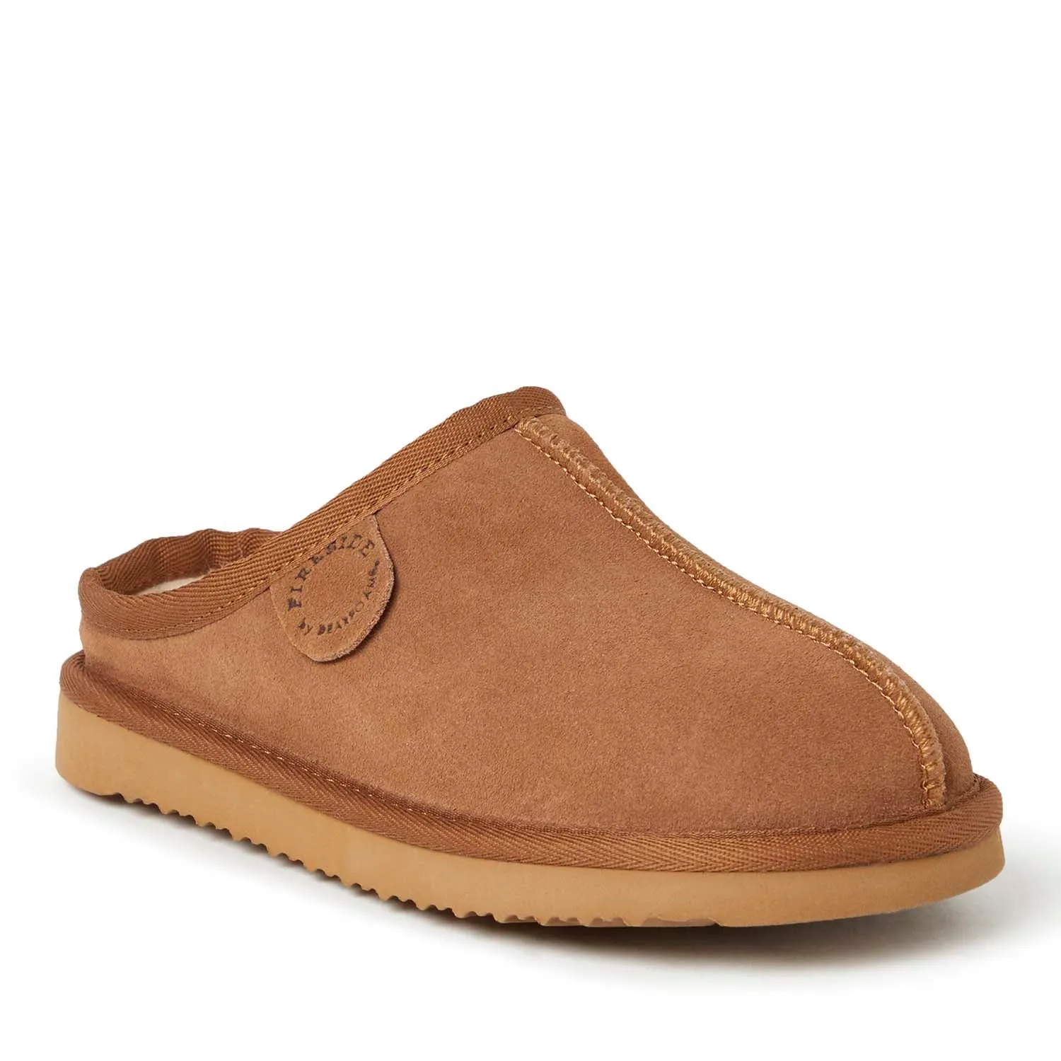 Fireside by Dearfoams Kids Dempsey Genuine Shearling Clog Slipper