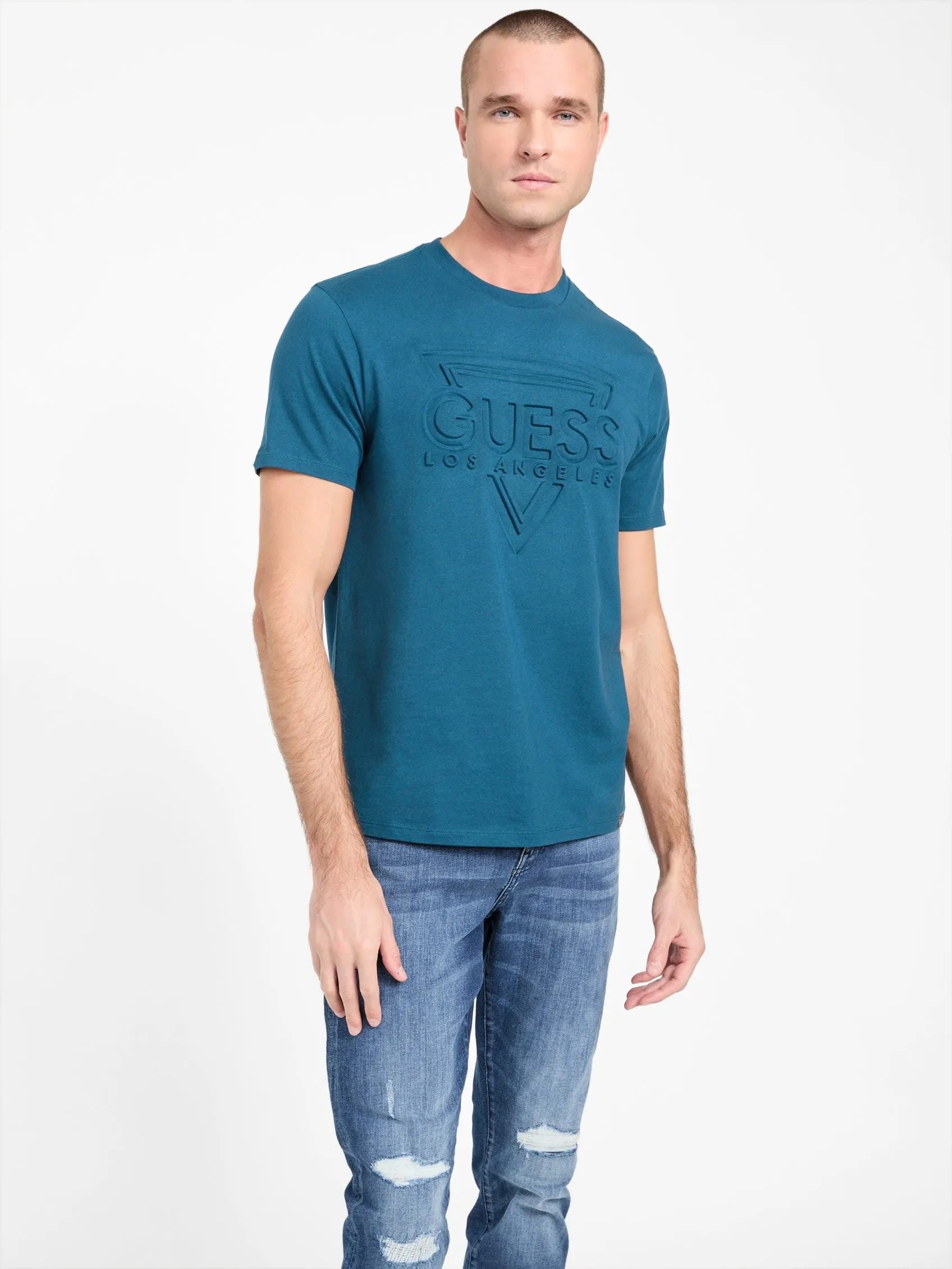 Flynt Embossed Logo Tee