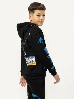 FOLLOW ME HOODIE SET TOP