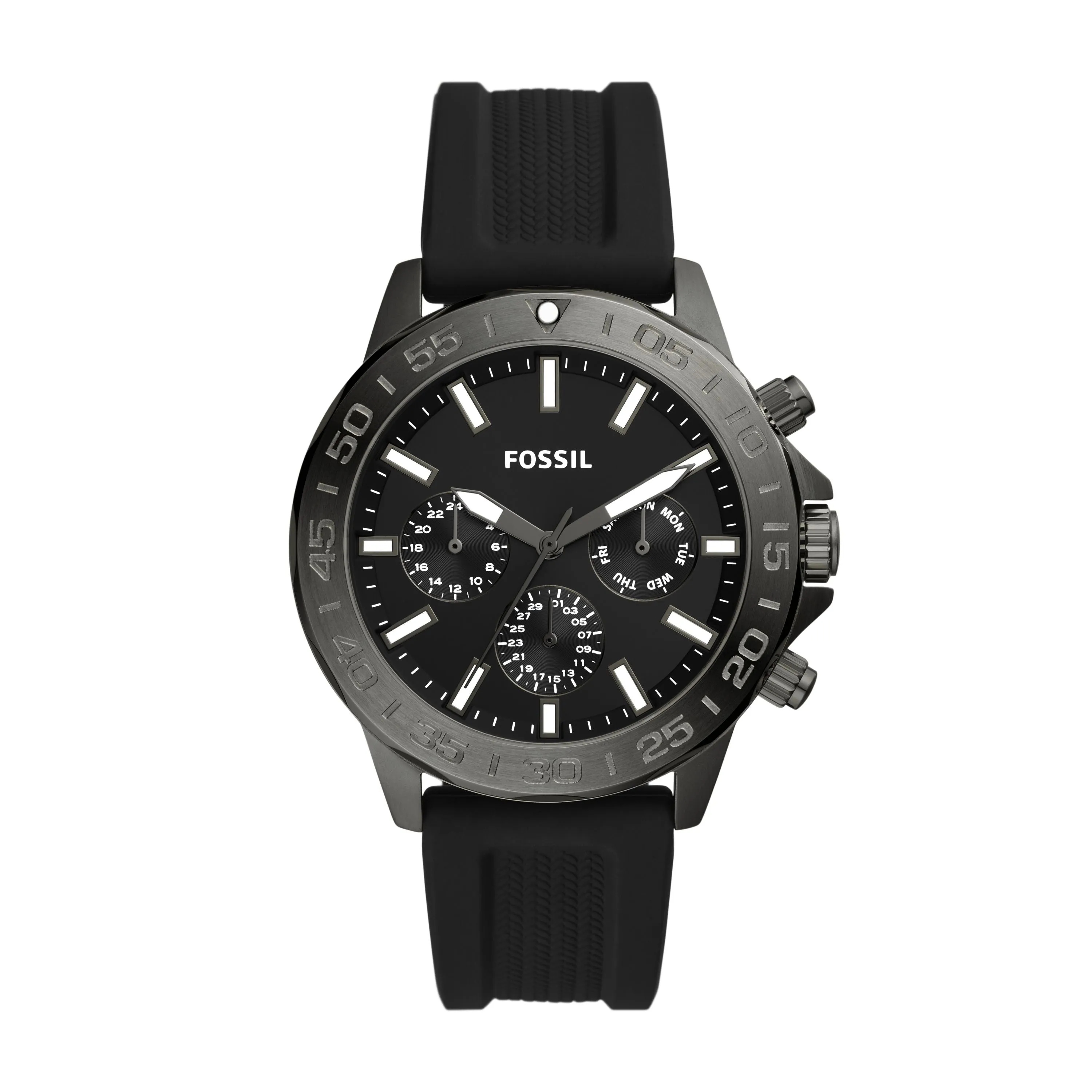 Fossil Men's Bannon Multifunction, Gunmetal-Tone Stainless Steel Watch