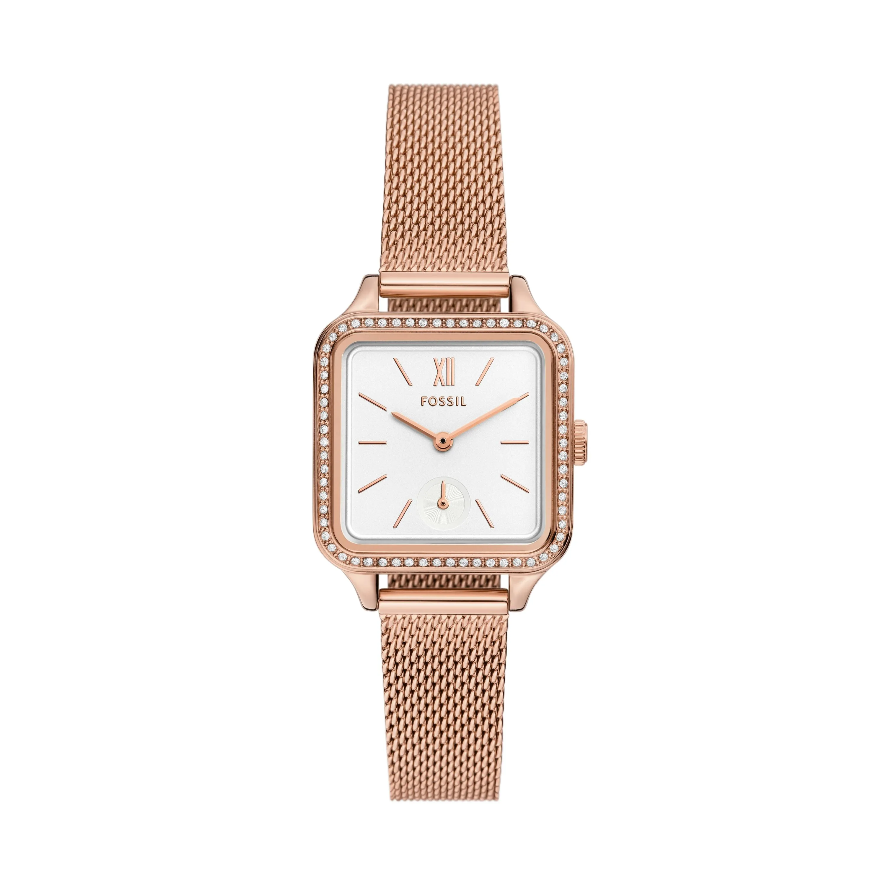 Fossil Women's Colleen Three-Hand, Rose Gold-Tone Stainless Steel Watch