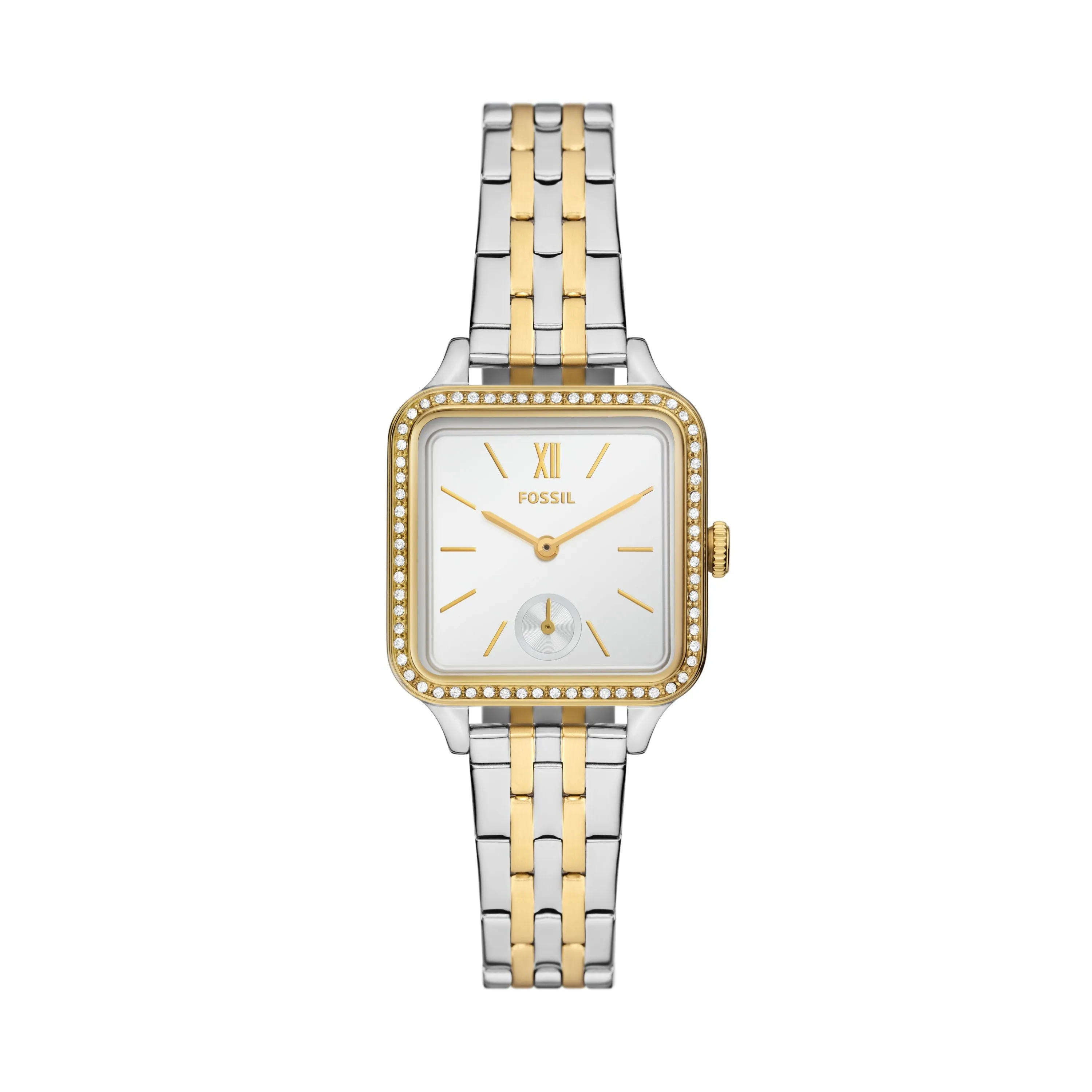 Fossil Women's Colleen Three-Hand, Two-Tone Stainless Steel Watch