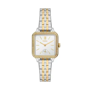 Fossil Women's Colleen Three-Hand, Two-Tone Stainless Steel Watch