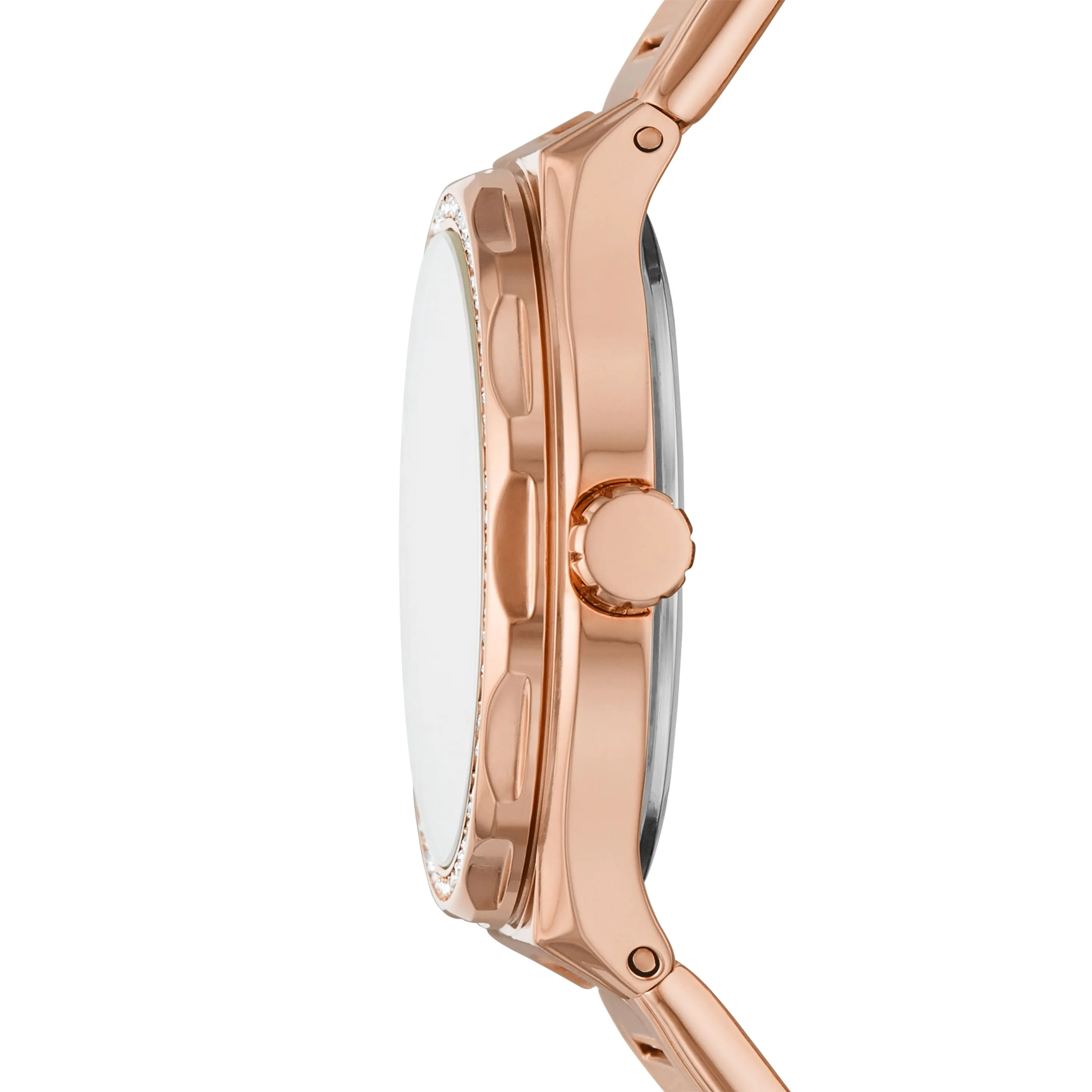 Fossil Women's Eevie Multifunction, Rose Gold-Tone Stainless Steel Watch
