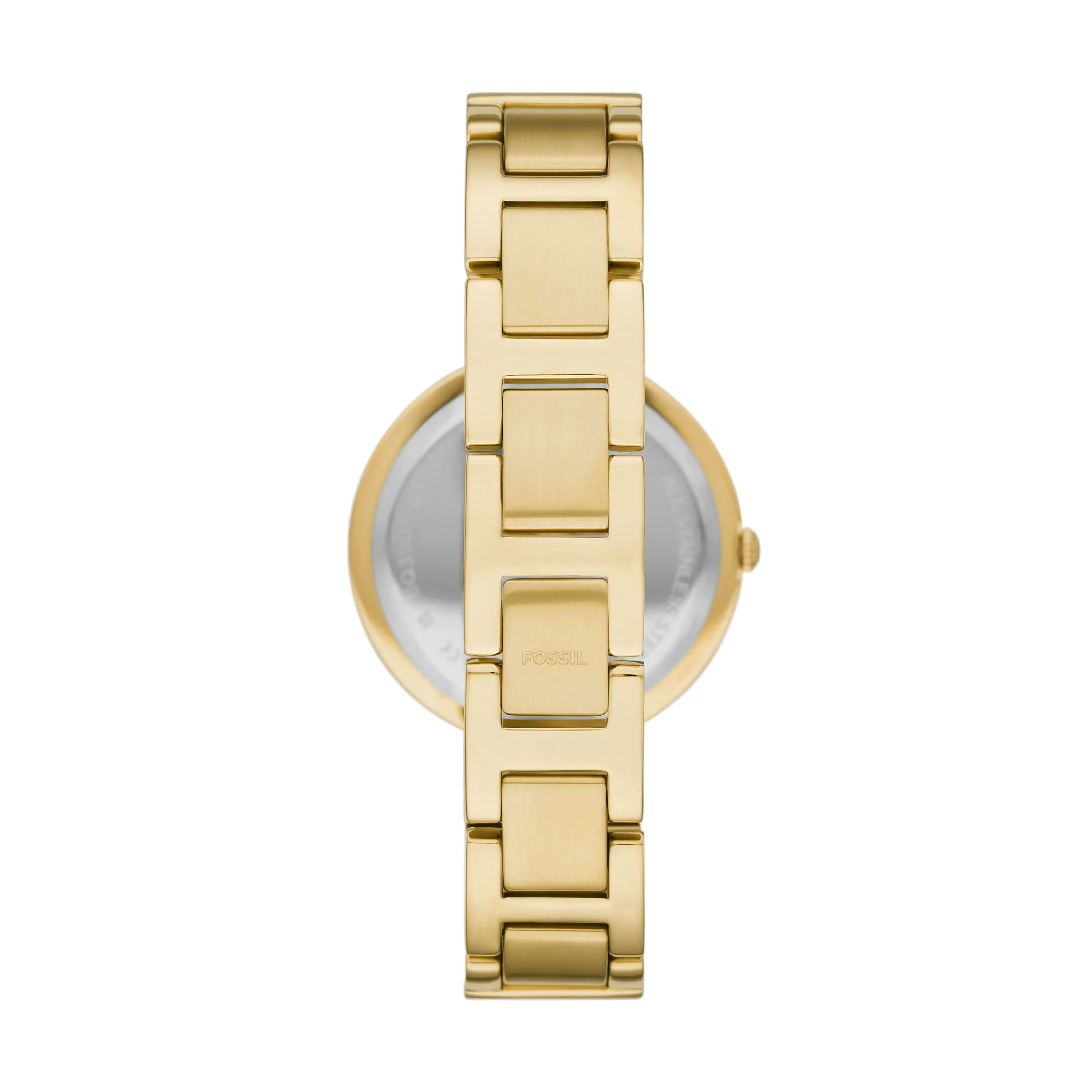 Fossil Women's Karli Three-Hand, Gold-Tone Stainless Steel Watch and Bracelet Box Set