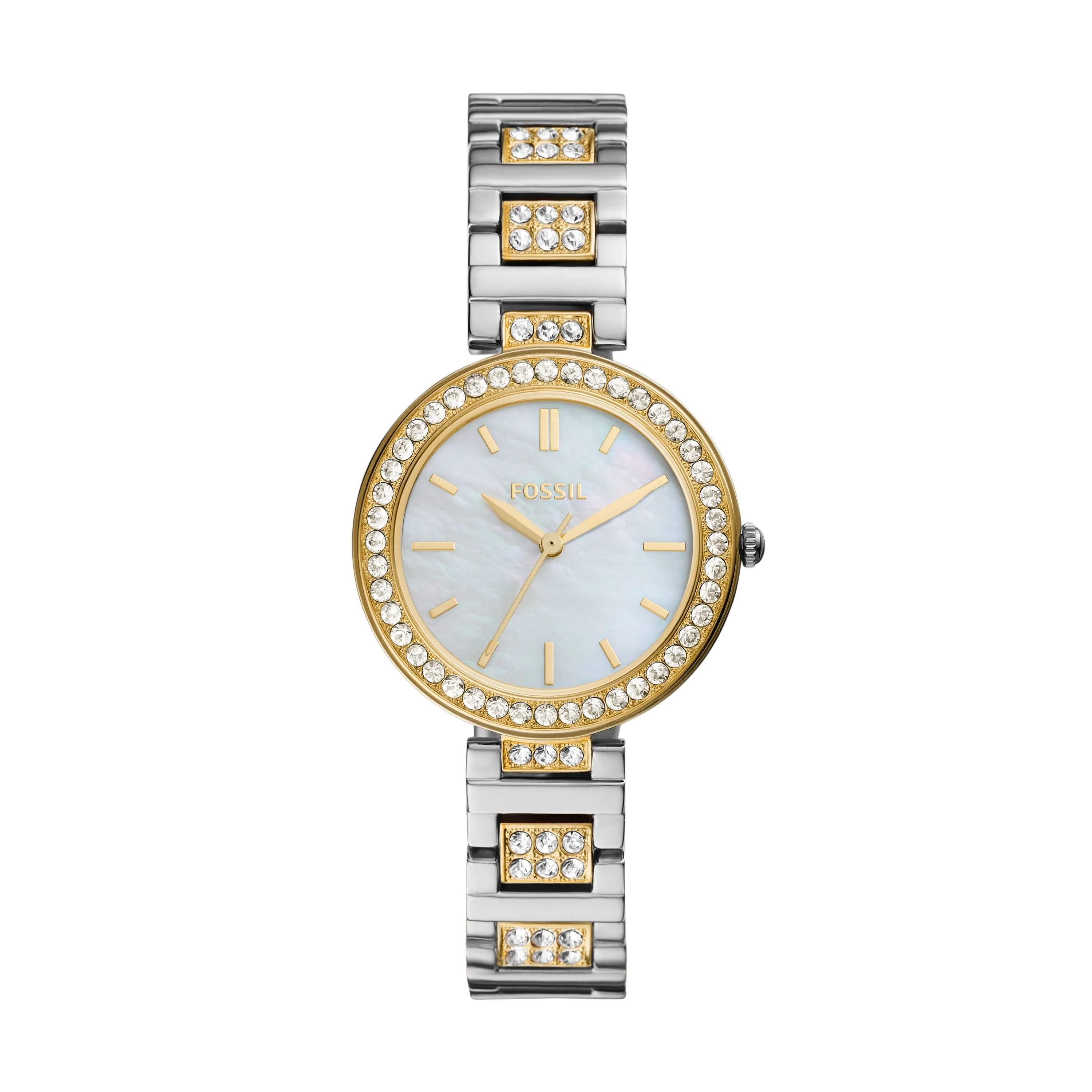 Fossil Women's Karli Three-Hand, Gold-Tone Stainless Steel Watch