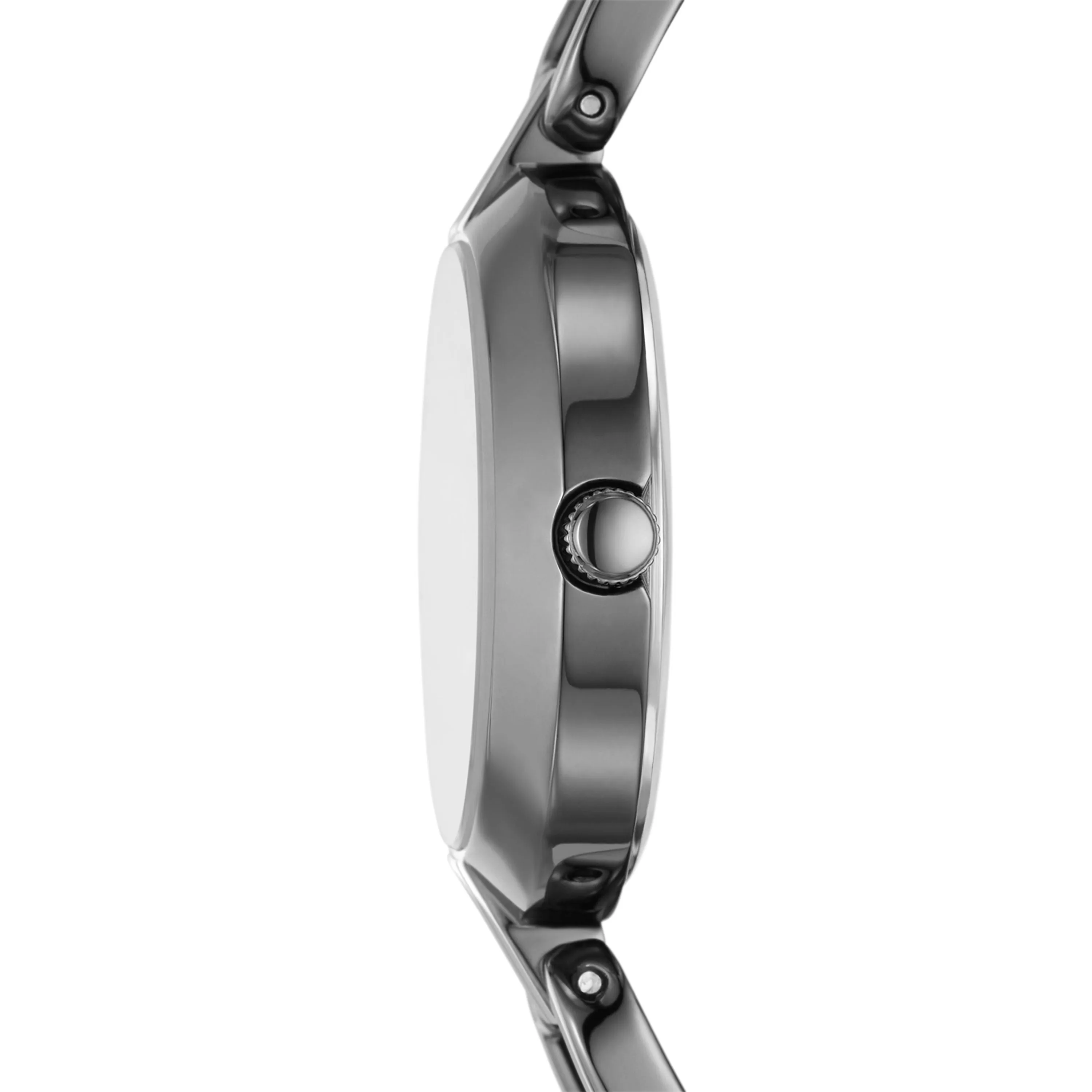 Fossil Women's Kerrigan Three-Hand, Gunmetal Stainless Steel Watch