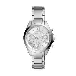 Fossil Women's Modern Courier Midsize Chronograph, Stainless Steel Watch