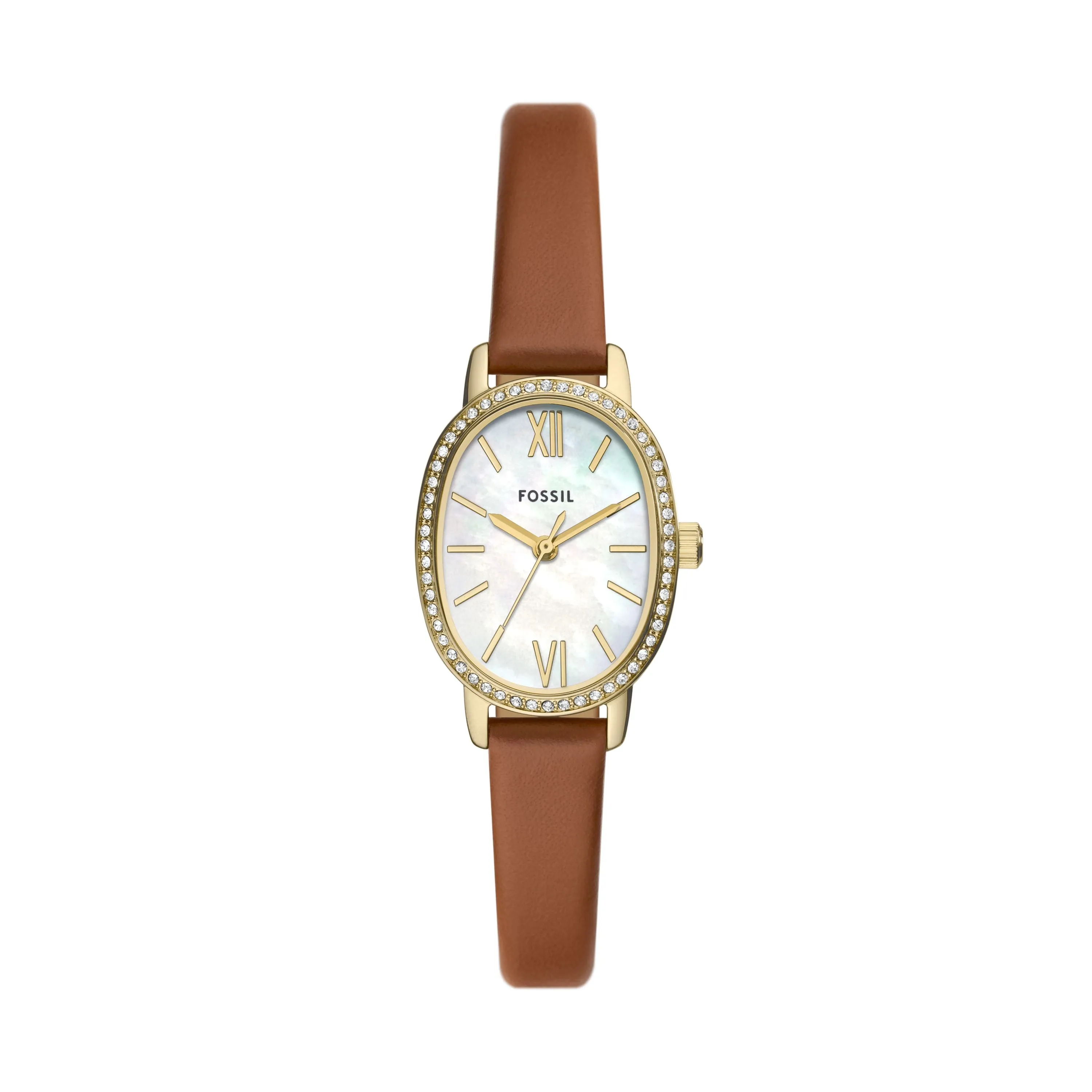Fossil Women's Penny Three-Hand, Gold-Tone Stainless Steel Watch