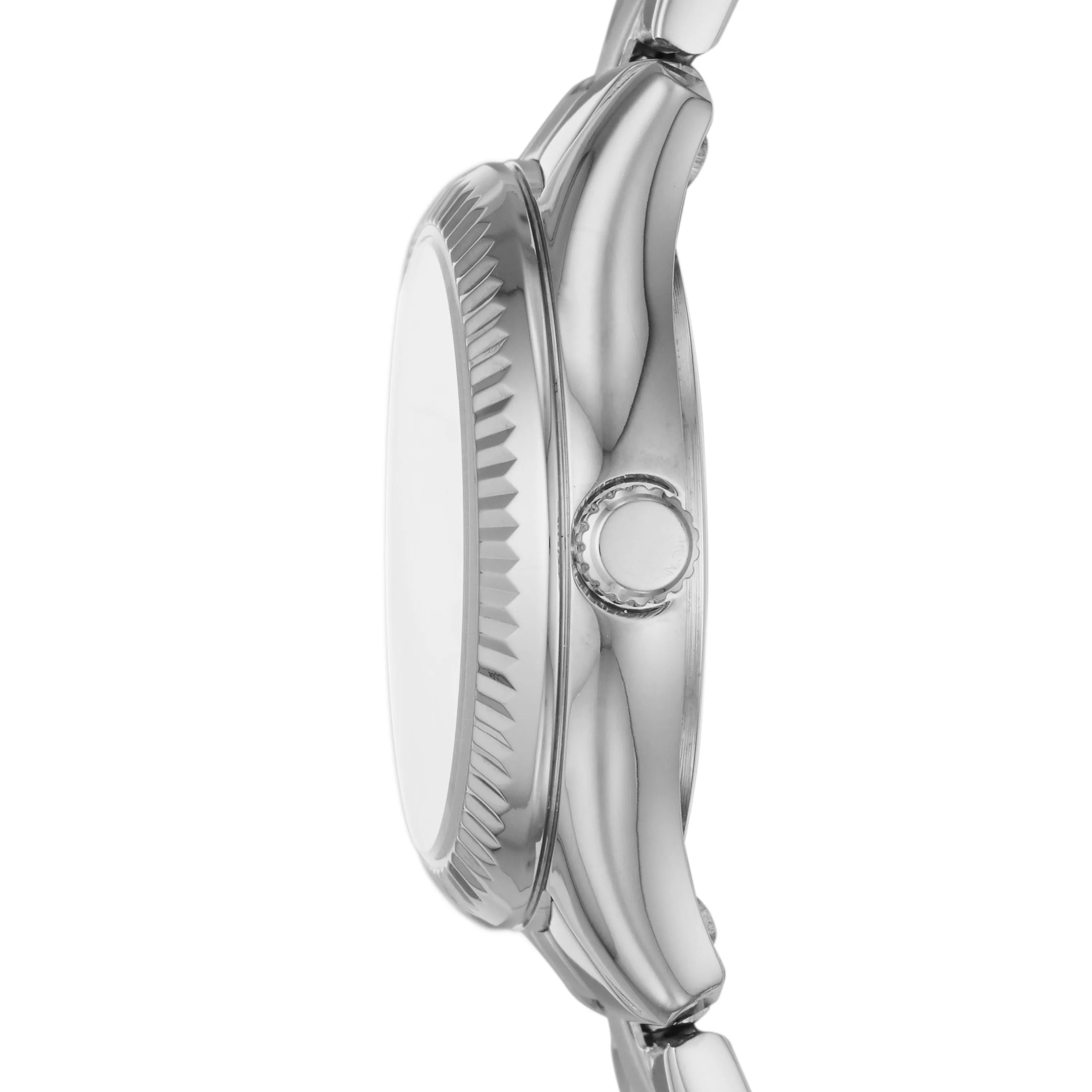 Fossil Women's Rye Three-Hand Date, Stainless Steel Watch