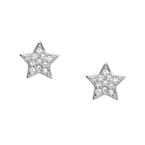 Fossil Women's Silver Stainless Steel Earring