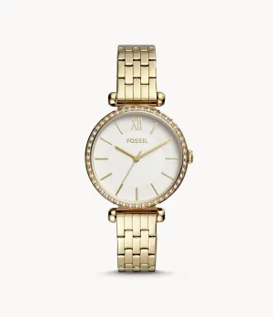 Fossil Women's Tillie Three-Hand, Gold-Tone Stainless Steel Watch