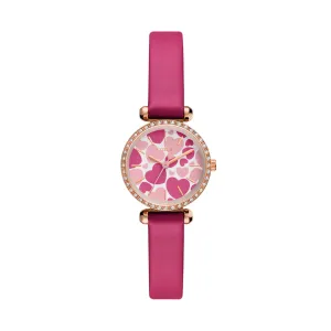 Fossil Women's Tillie Three-Hand, Rose Gold-Tone Stainless Steel Watch