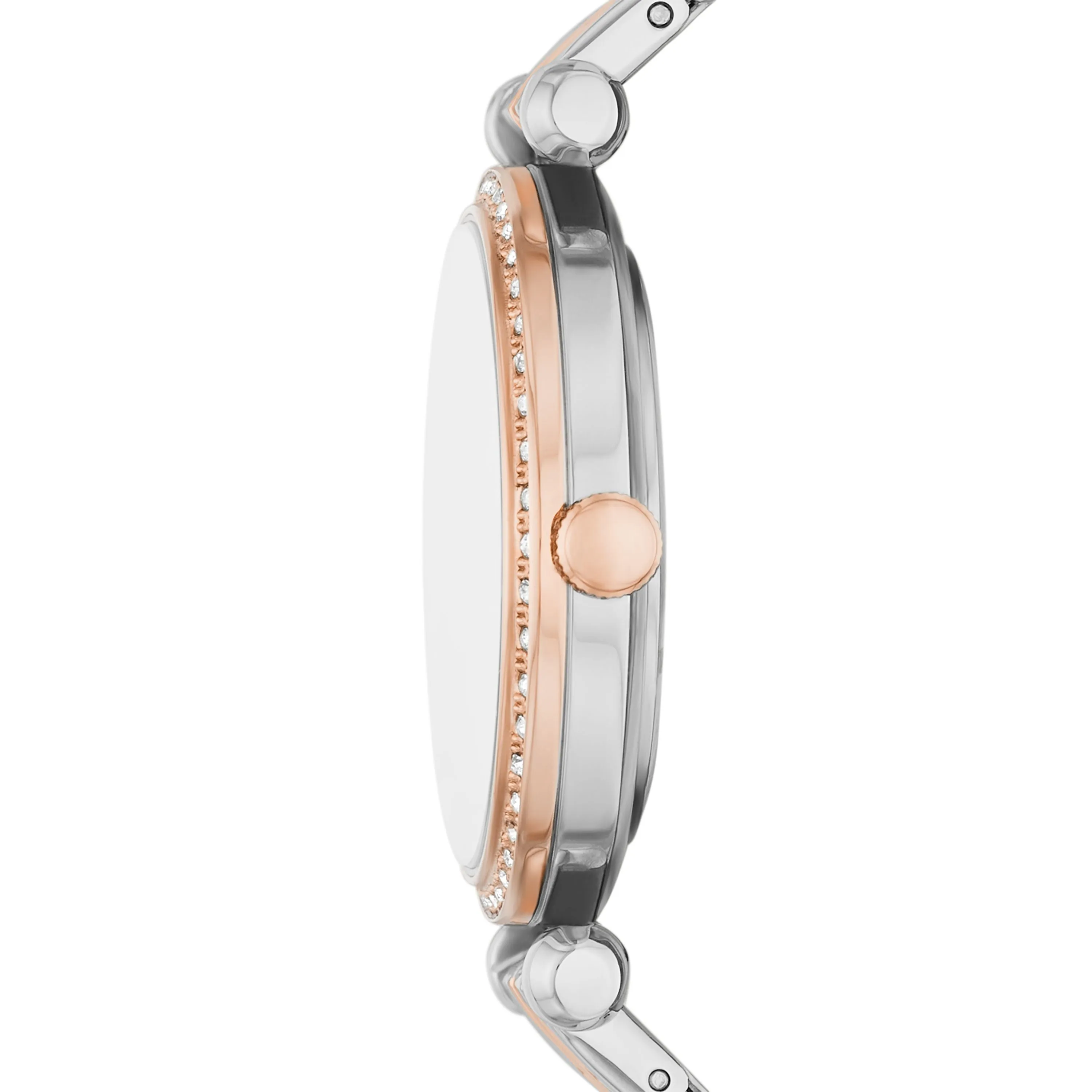 Fossil Women's Tillie Three-Hand, Rose Gold-Tone Stainless Steel Watch