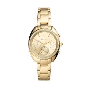 Fossil Women's Vale Chronograph, Gold-Tone Stainless Steel Watch