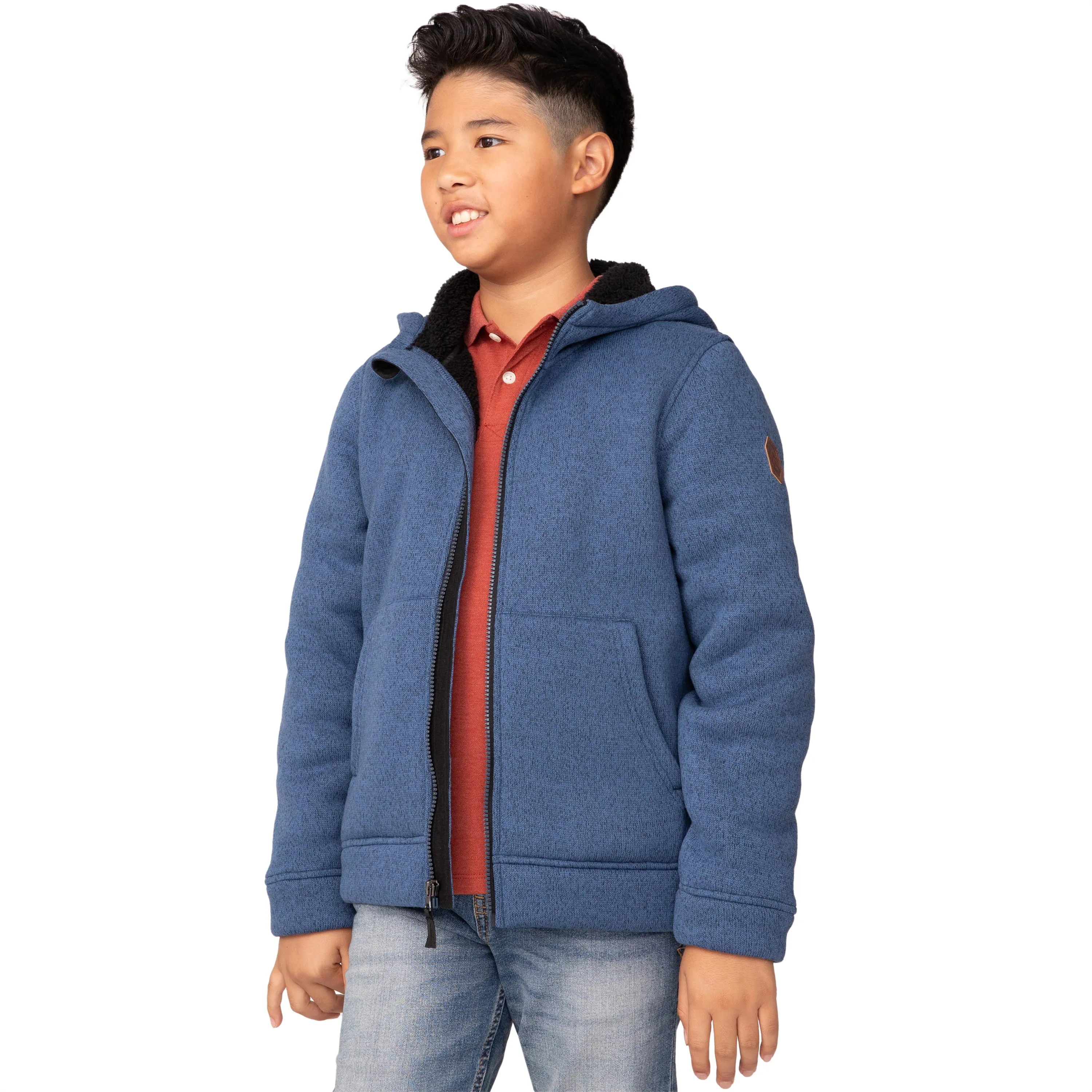 Free Country Boys' Mountain Fleece Hoodie Jacket