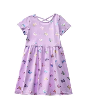 Freestyle Rainbow Butterfly Dress