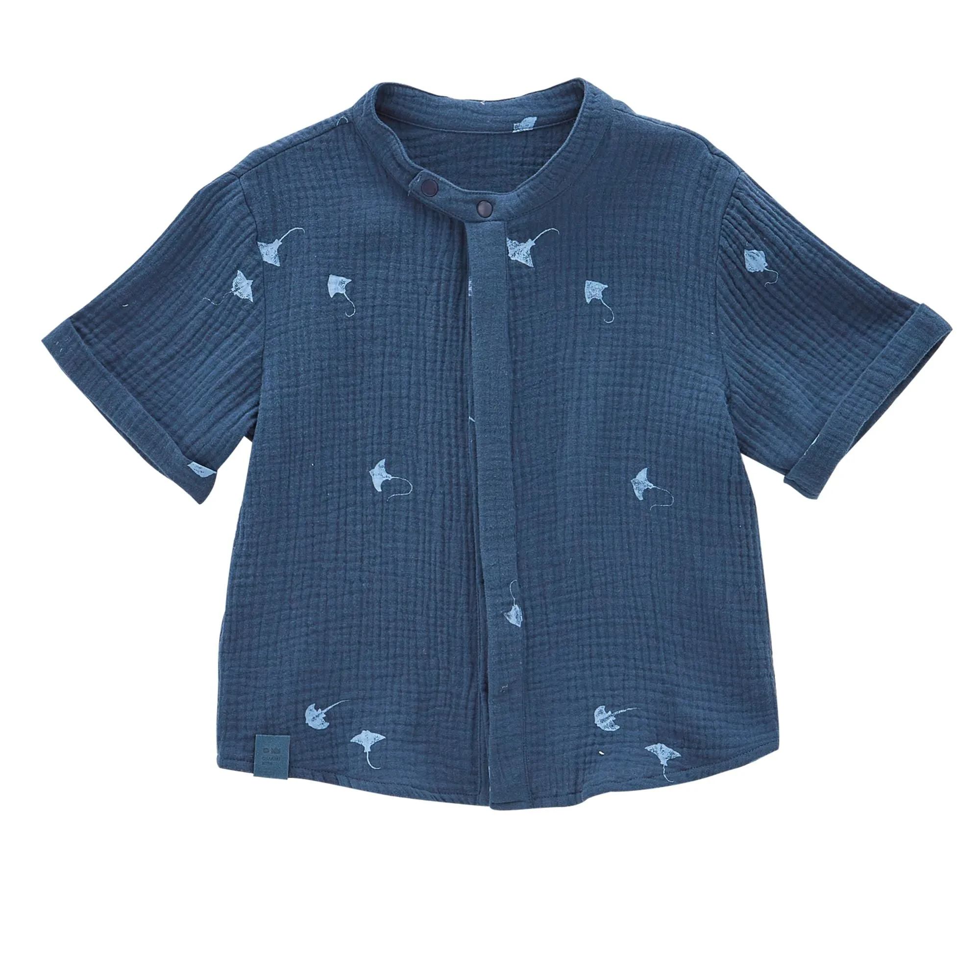 Gauze Button Up Shirt