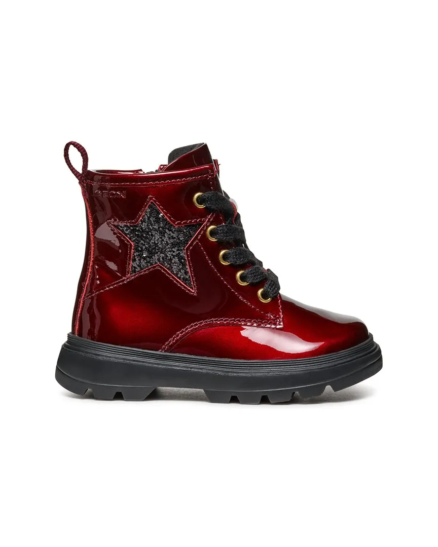 Geox Kiddartah Leather Bootie