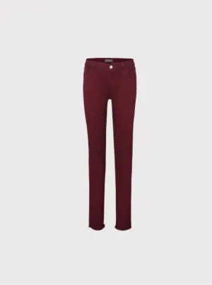 Girl's Chloe Jeans In Wine