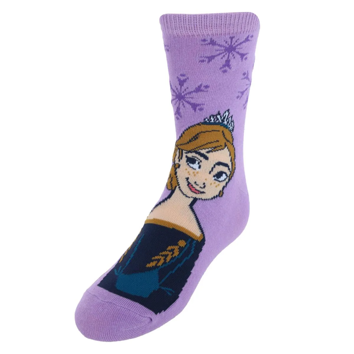 Girl's Disney Frozen Anna  Elsa and Olaf Soft Socks (3-Pack)