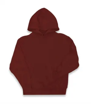 Girls' Dylan Oversize Hoodie In Burgundy
