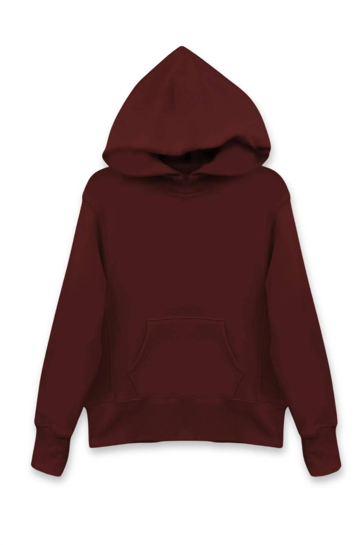 Girls' Dylan Oversize Hoodie In Burgundy