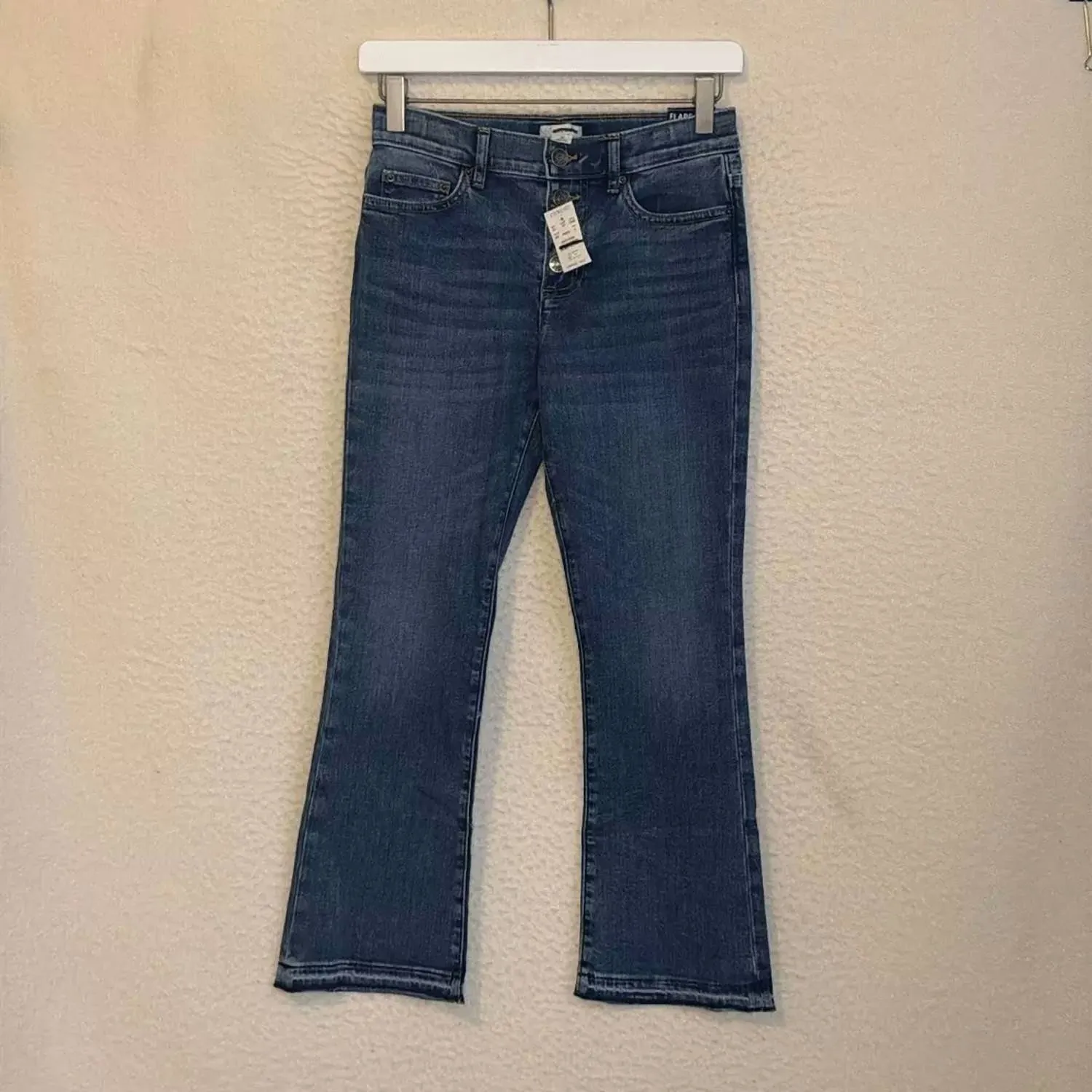Girls Flare Jeans In Jubilant Blue Wash