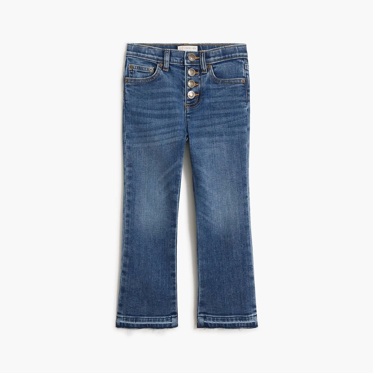 Girls Flare Jeans In Jubilant Blue Wash