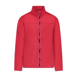 Girls High Collar Fleece Jacket