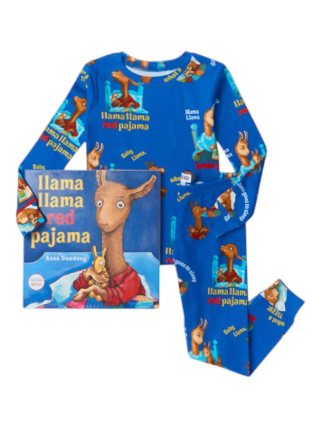 Girls Llama Llama Red Pajama Pajamas In Blue