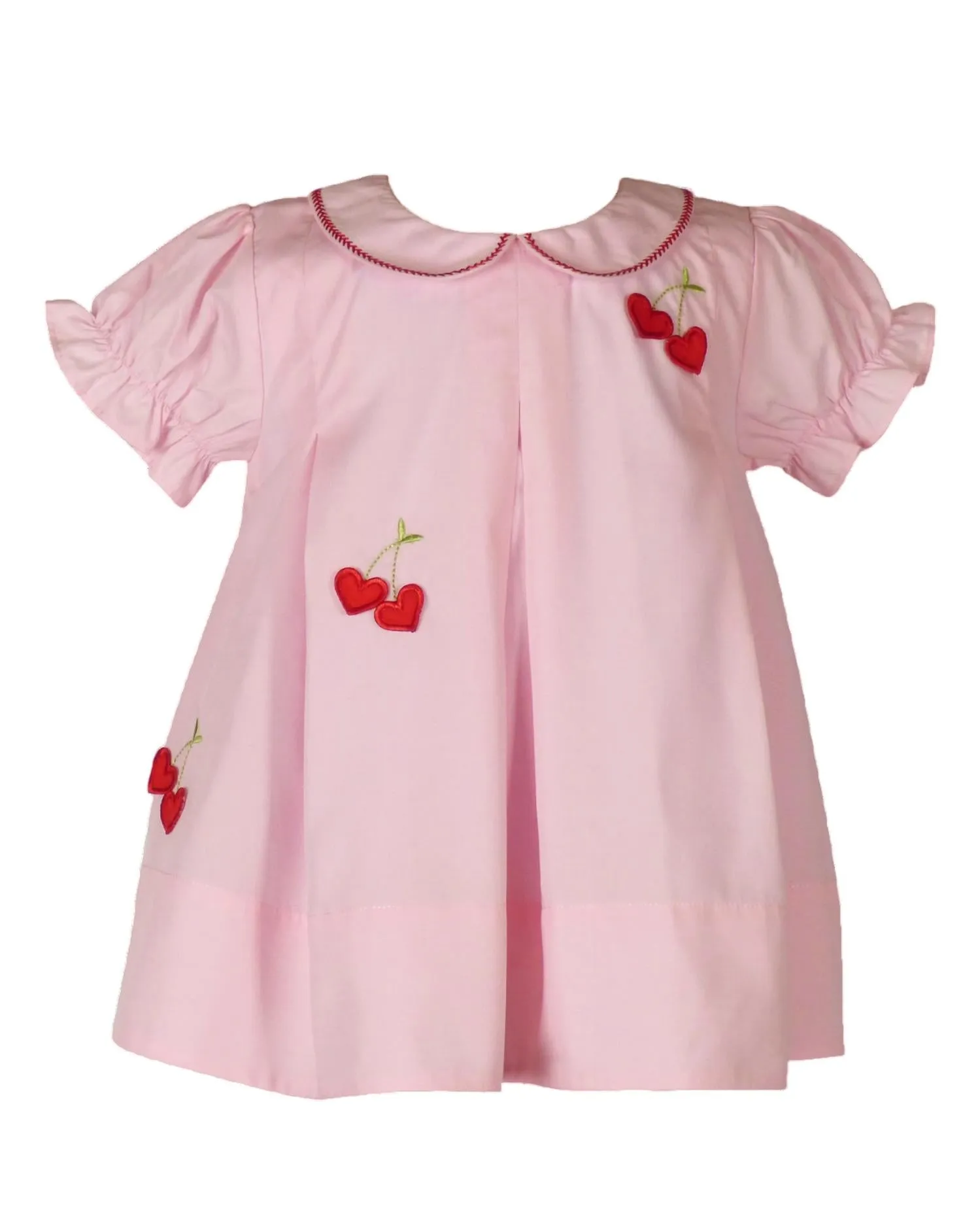 Girls Love You Cherry Much Dress In Pink