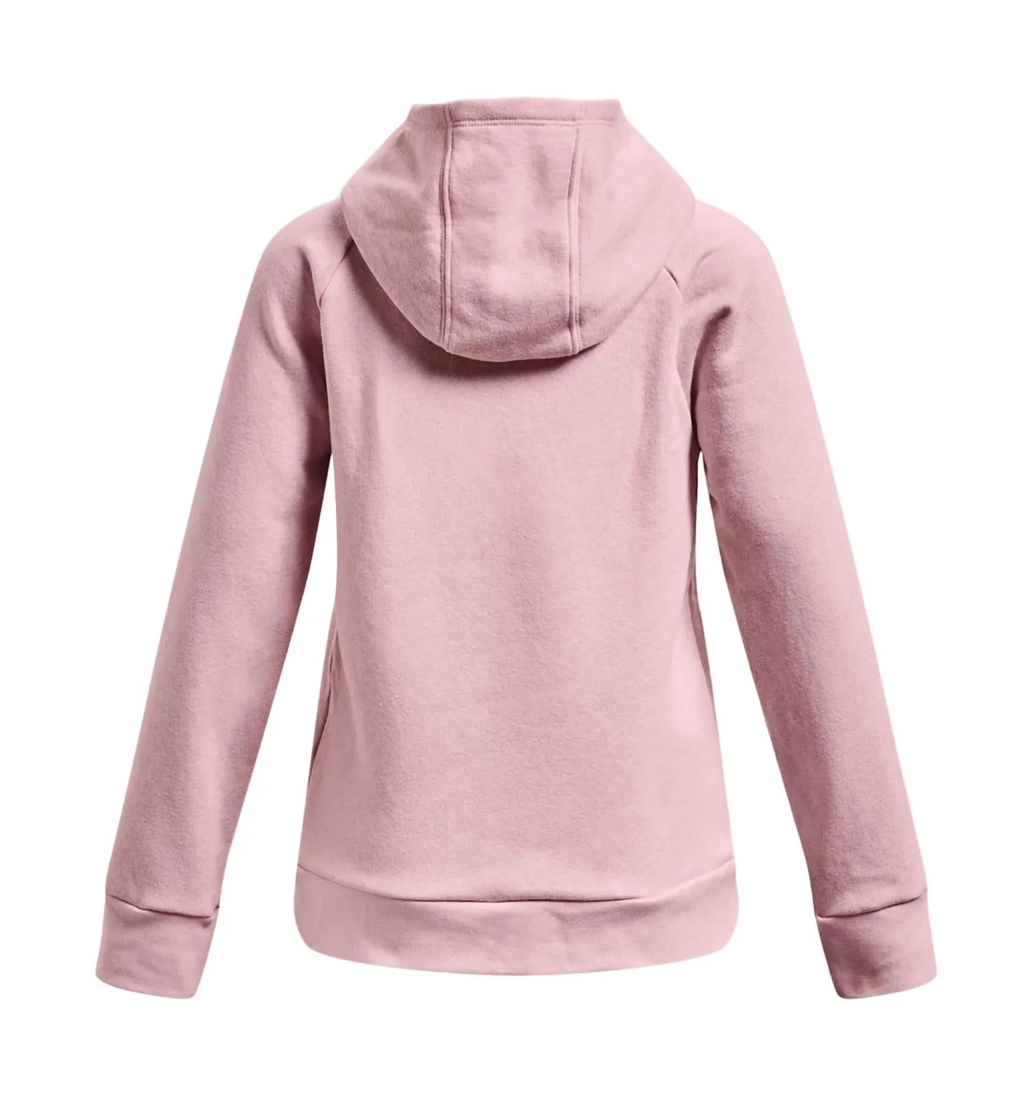 Girls' Rival Fleece Big Logo Hoodie In Prime Pink / Pink Punk