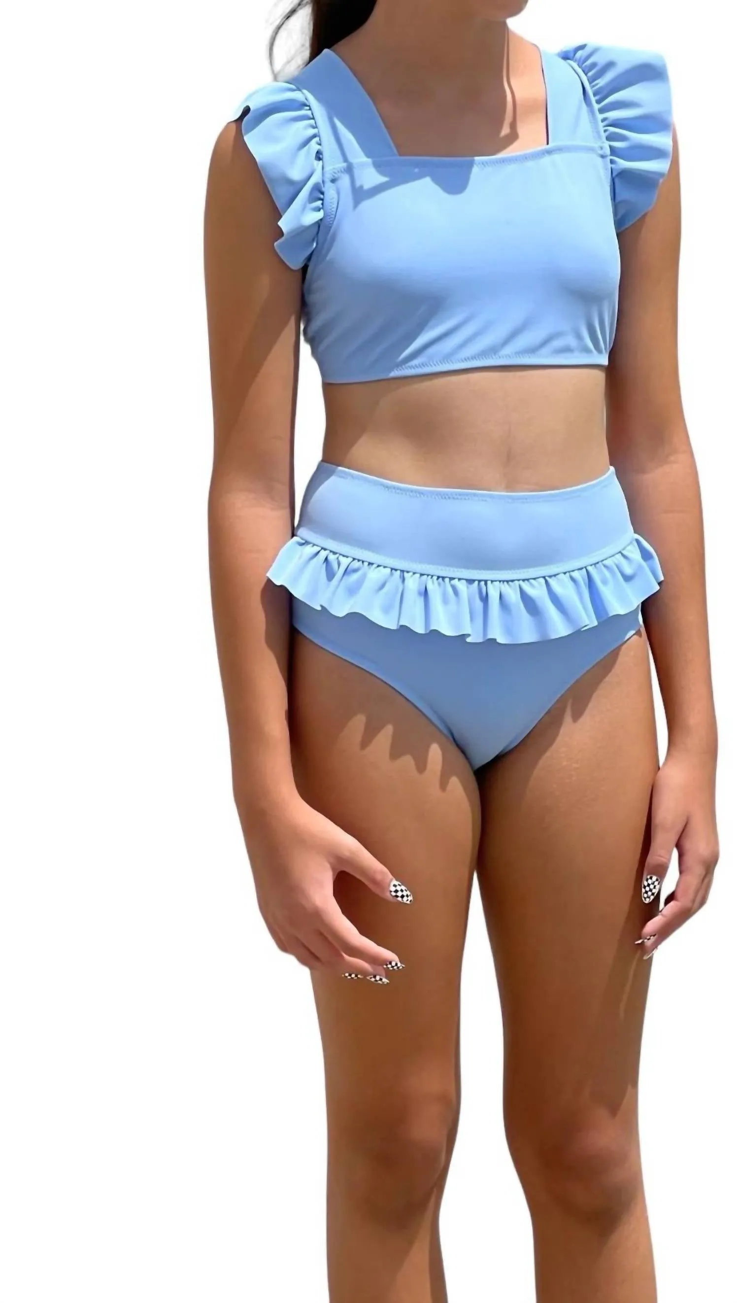 Girls Rodin Bikini In Light Blue