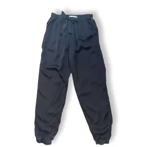 Girls Satin Jogger In Black
