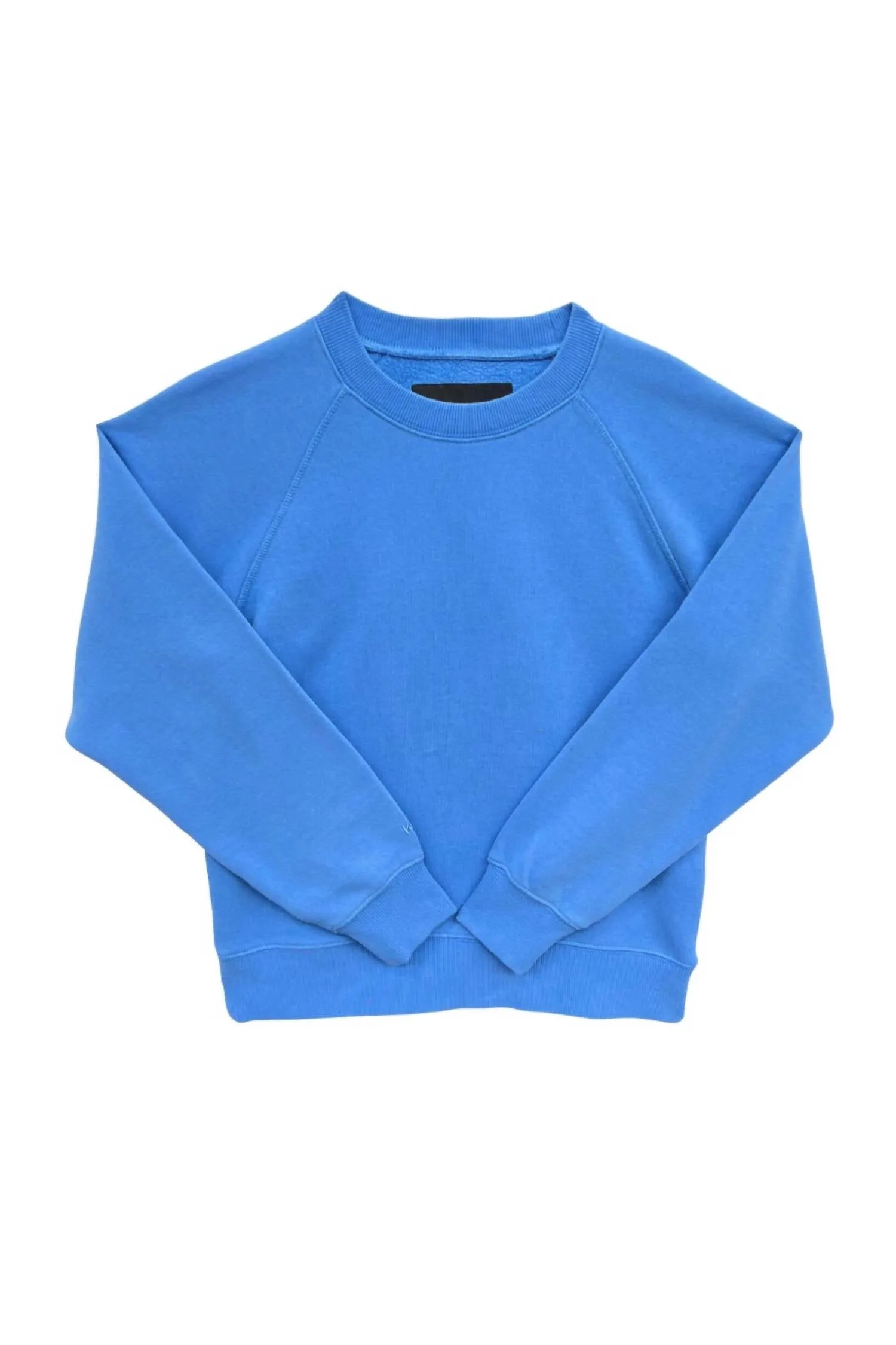 Girls' Shane Oversize Crew Top In Sky Blue
