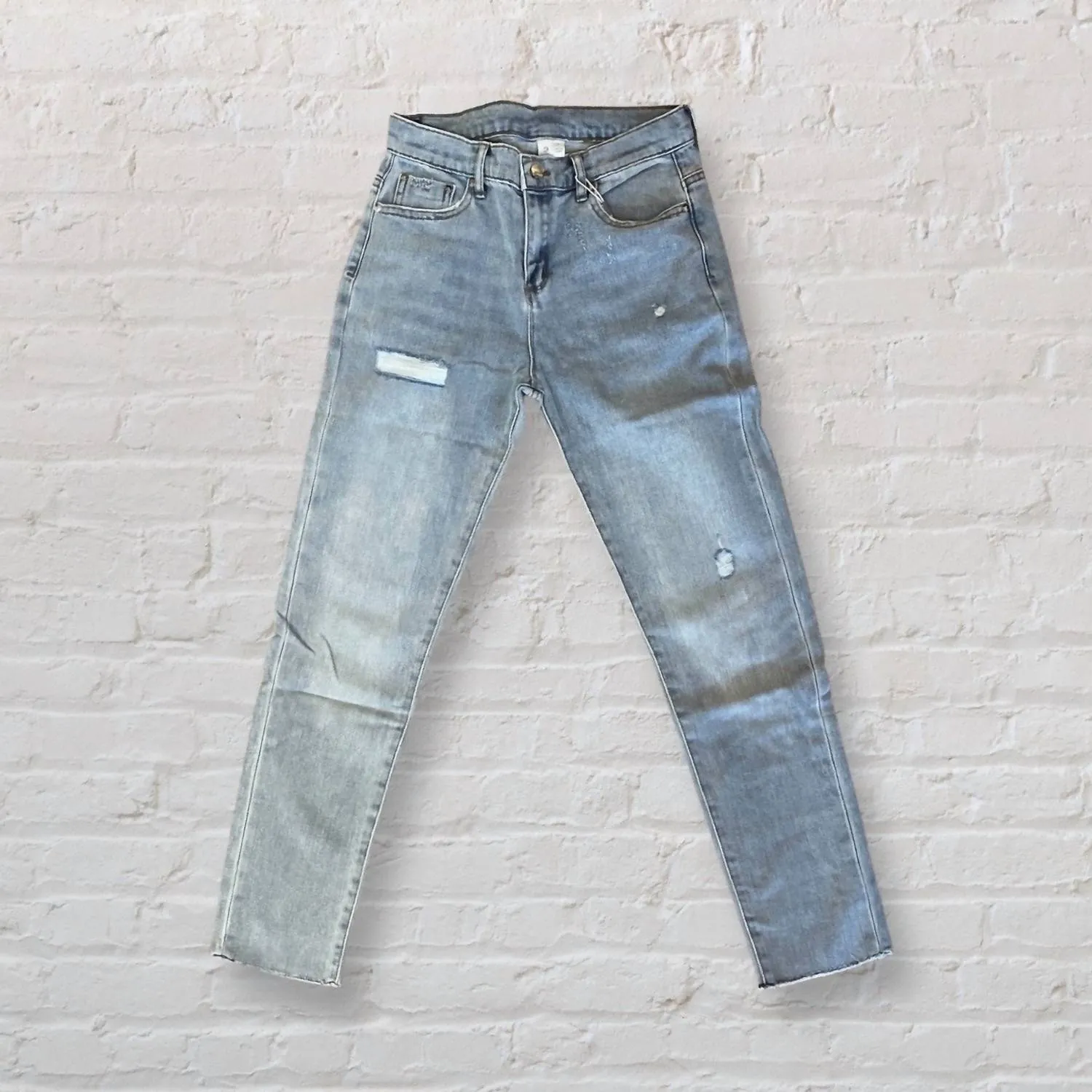 Girls Weekender Medium Wash Jeans In Blue